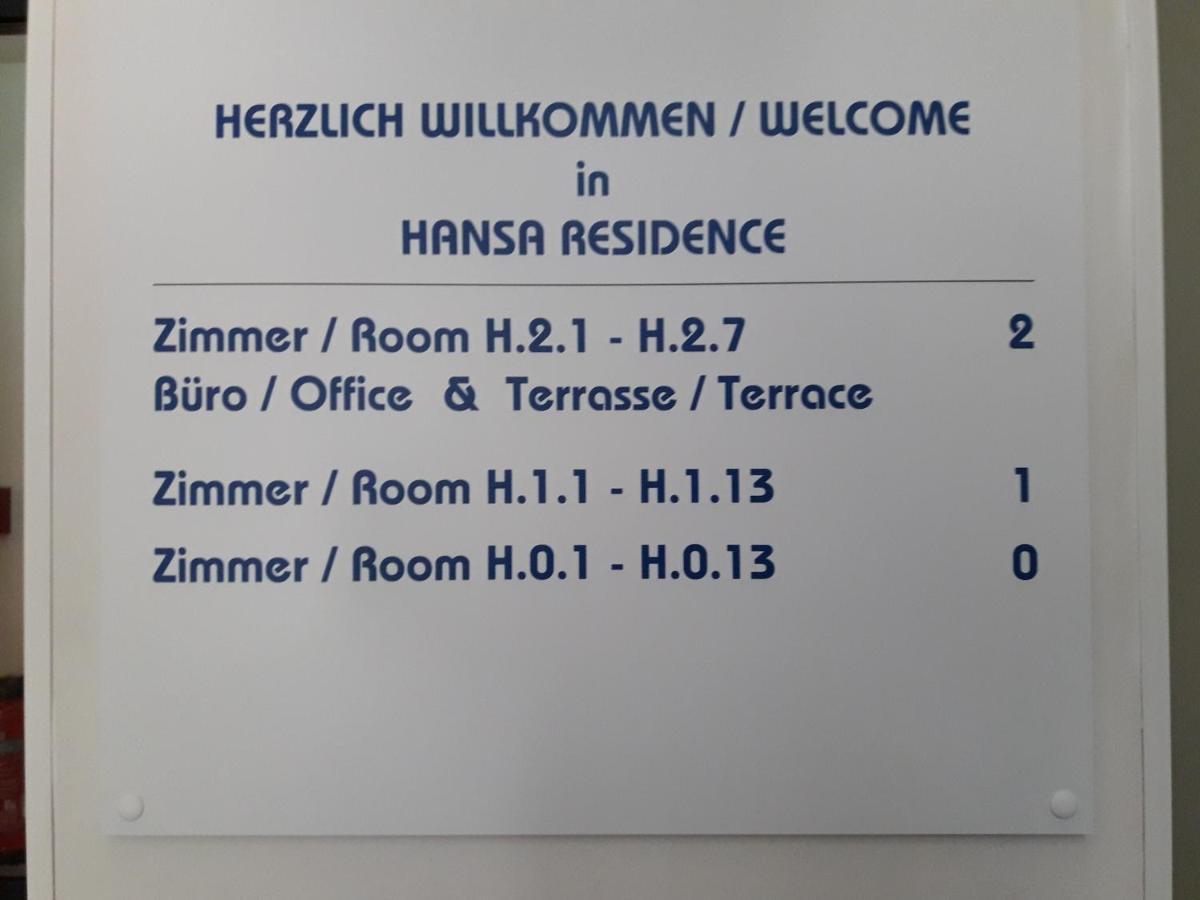 Gaestehaus Hansa Residence Hamburk Exteriér fotografie